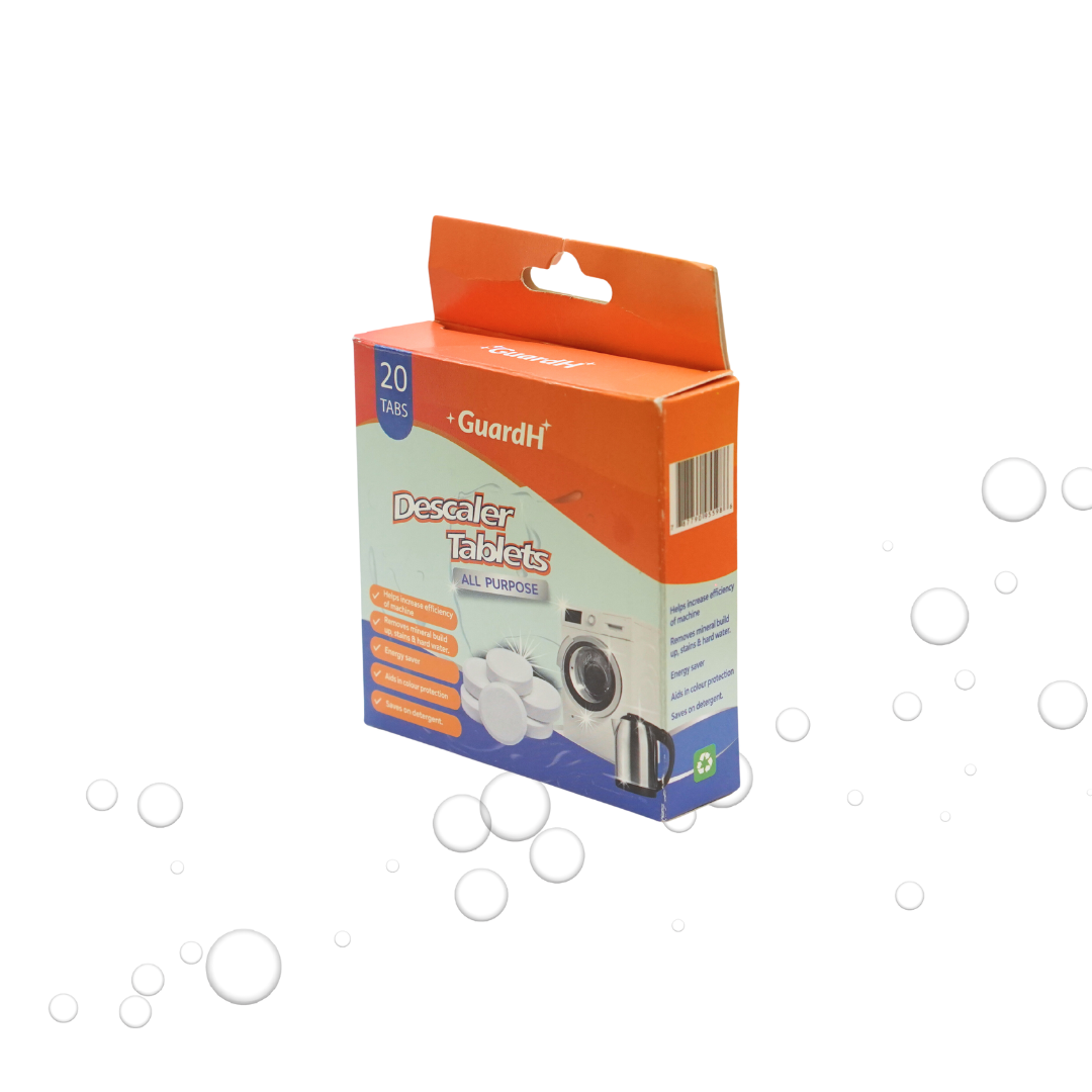 GuardH Descaler Tablets - All Purpose - 20 Count Pack