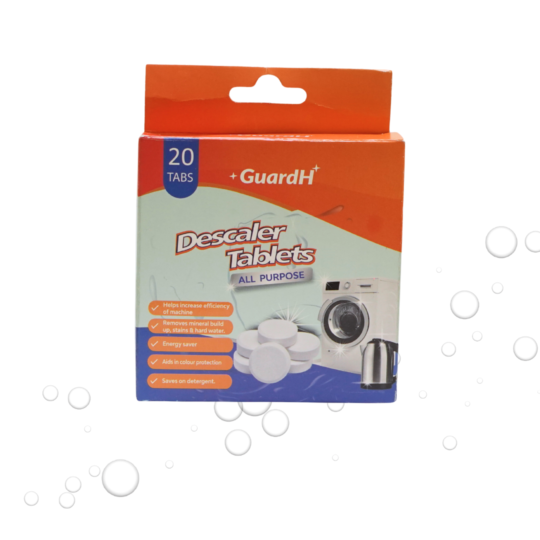GuardH Descaler Tablets - All Purpose - 20 Count Pack