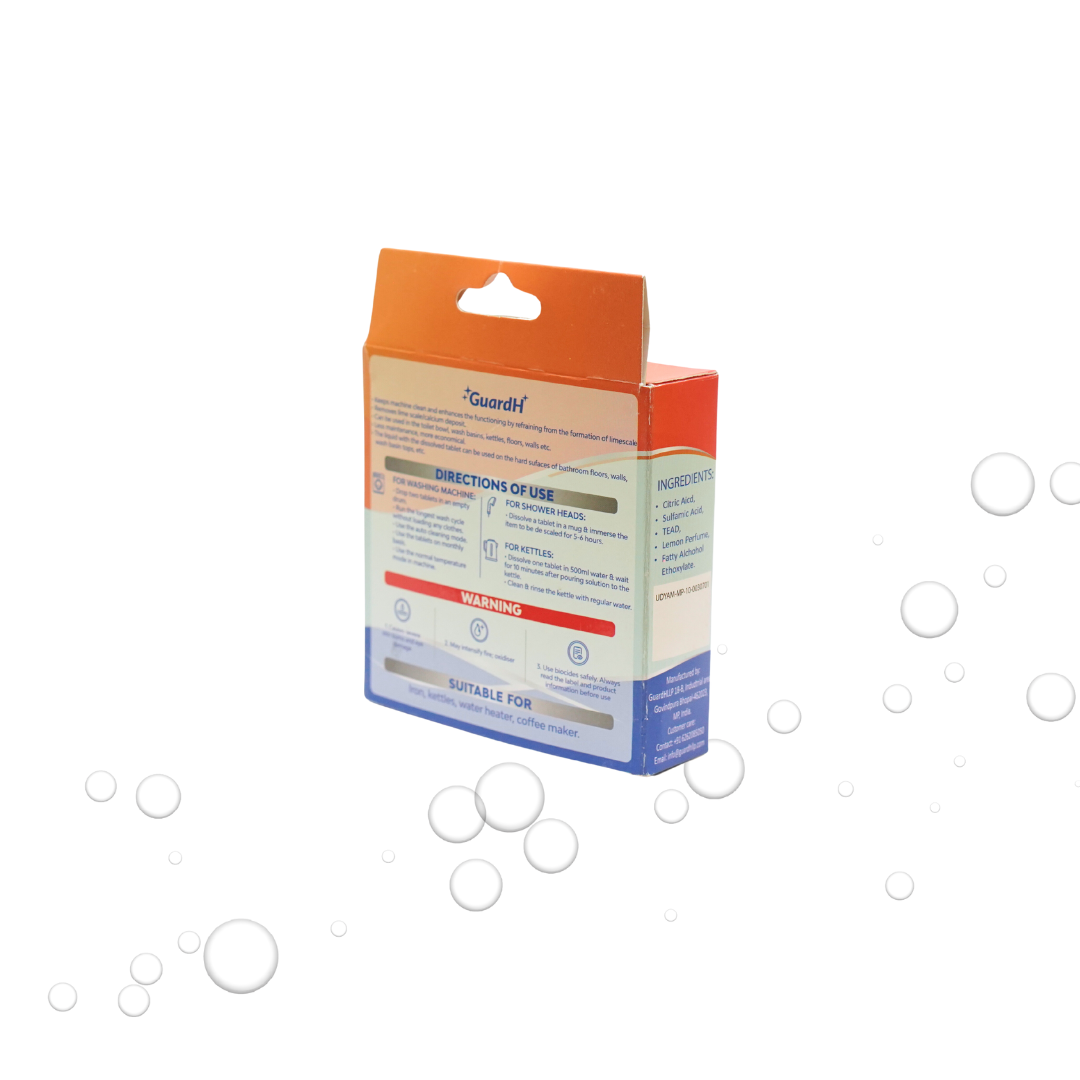 GuardH Descaler Tablets - All Purpose - 20 Count Pack