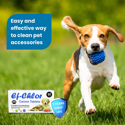 Ef-Chlor Canine Tablets - 64 Count Pack