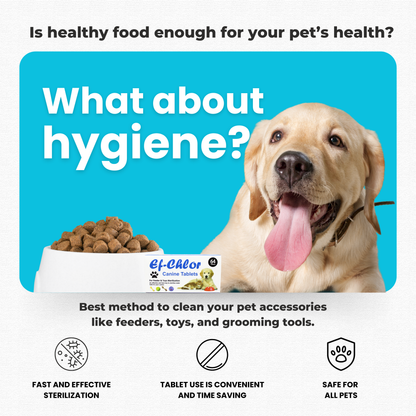 Ef-Chlor Canine Tablets - 64 Count Pack