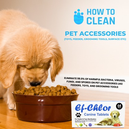 Ef-Chlor Canine Tablets - 64 Count Pack