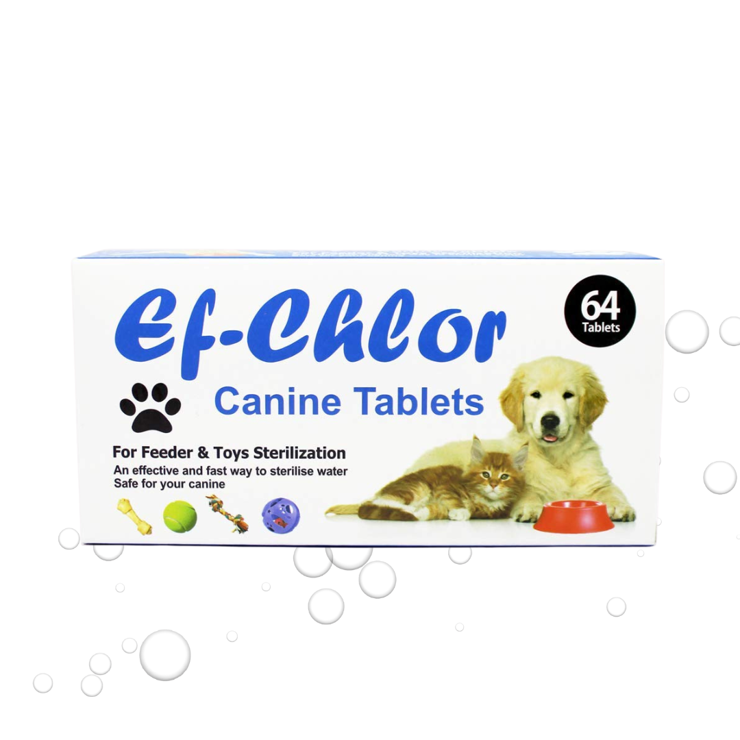 Ef-Chlor Canine Tablets - 64 Count Pack